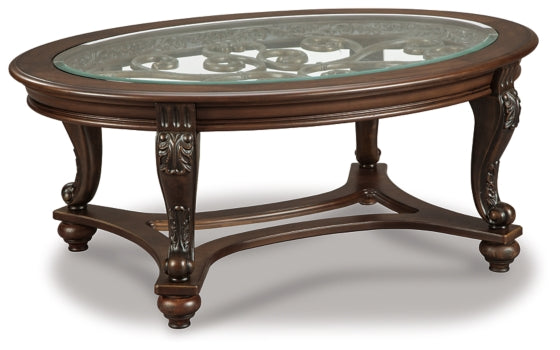 Norcastle Coffee Table and 2 End Tables - furniture place usa