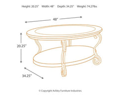 Nestor Coffee Table with 1 End Table - PKG008756 - furniture place usa