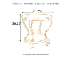Nestor Coffee Table with 2 End Tables - PKG007225 - furniture place usa