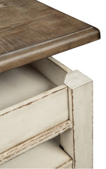 Realyn Coffee Table with 2 End Tables - PKG008591 - furniture place usa