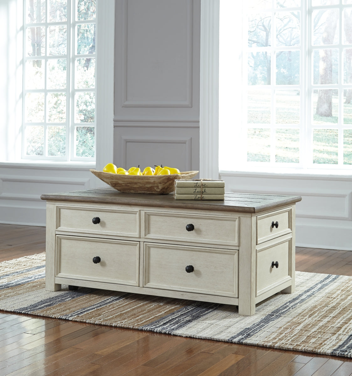 Bolanburg Coffee Table with 2 End Tables - PKG010341 - furniture place usa