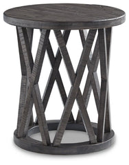 Sharzane Coffee Table with 2 End Tables - furniture place usa