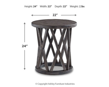 Sharzane Coffee Table with 1 End Table - furniture place usa