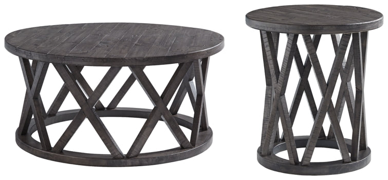 Sharzane Coffee Table with 1 End Table - furniture place usa