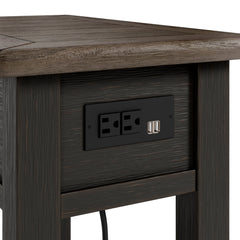 Tyler Creek Chairside End Table - furniture place usa