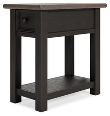 Tyler Creek Chairside End Table - furniture place usa