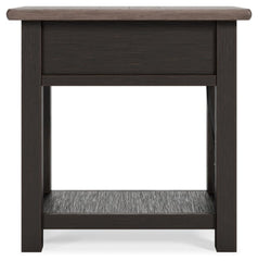 Tyler Creek Chairside End Table - furniture place usa