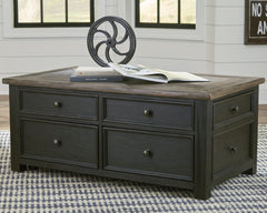 Tyler Creek Coffee Table with 1 End Table - PKG008766 - furniture place usa