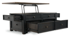 Tyler Creek Coffee Table with Lift Top - furniture place usa