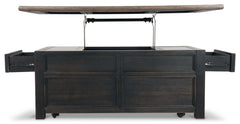 Tyler Creek Coffee Table with Lift Top - furniture place usa
