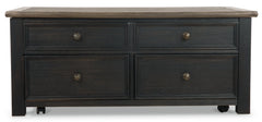 Tyler Creek Coffee Table with Lift Top - furniture place usa