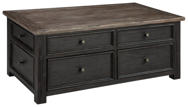 Tyler Creek Coffee Table with 1 End Table - PKG008766 - furniture place usa