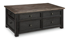 Tyler Creek Coffee Table with Lift Top - furniture place usa