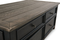 Tyler Creek Coffee Table with 2 End Tables - PKG008568 - furniture place usa