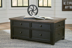 Tyler Creek Coffee Table with 2 End Tables - PKG010344 - furniture place usa