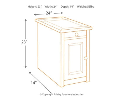Tyler Creek 2 End Tables - PKG008543 - furniture place usa