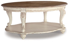 Realyn Coffee Table with 2 End Tables - PKG008585 - furniture place usa