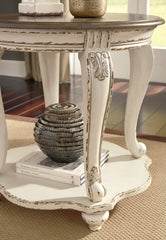 Realyn Coffee Table with 2 End Tables - PKG007270 - furniture place usa