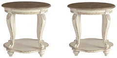 Realyn 2 End Tables - PKG008493 - furniture place usa