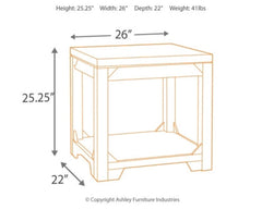 Rogness Coffee Table with 2 End Tables - PKG008587 - furniture place usa