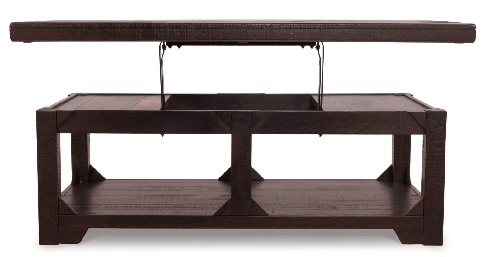 Rogness Coffee Table with Lift Top - furniture place usa