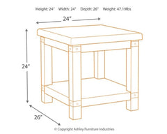 Carynhurst Coffee Table with 1 End Table - furniture place usa