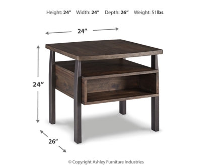 Vailbry End Table - furniture place usa
