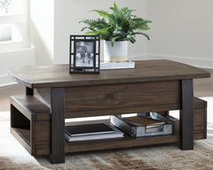 Vailbry Coffee Table with 2 End Tables - PKG008567 - furniture place usa