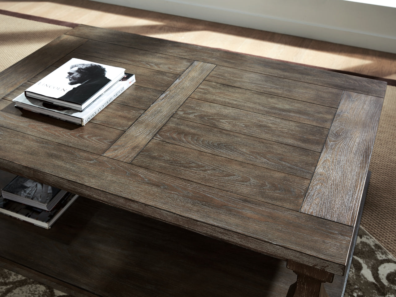 Johnelle Coffee Table with 2 End Tables - furniture place usa