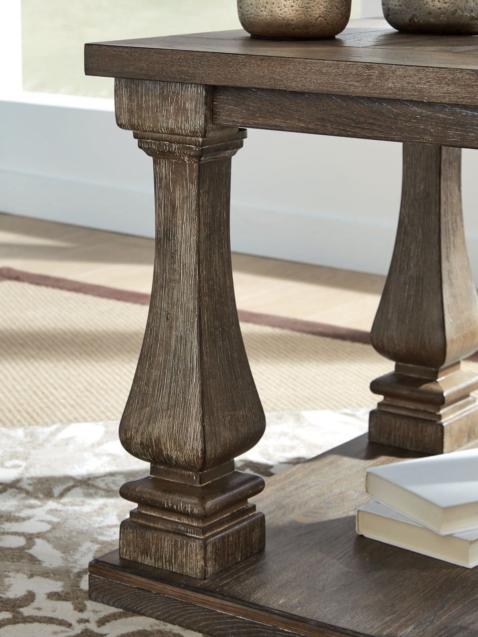 Johnelle Coffee Table with 2 End Tables - furniture place usa