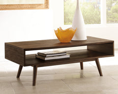 Kisper Coffee Table with 2 End Tables - furniture place usa