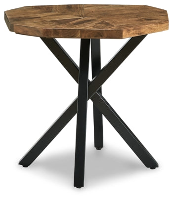 Haileeton Coffee Table with 2 End Tables - furniture place usa