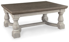 Havalance Coffee Table with 2 End Tables - PKG007176 - furniture place usa