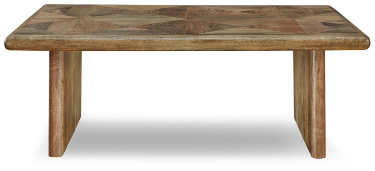 Lawland Coffee Table with 2 End Tables - furniture place usa