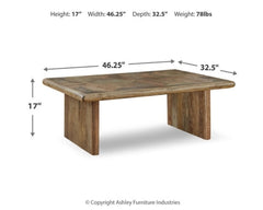 Lawland Coffee Table with 2 End Tables - furniture place usa