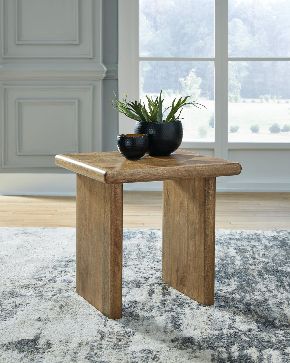 Lawland Coffee Table with 2 End Tables - furniture place usa