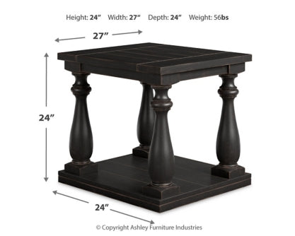 Mallacar Coffee Table with 2 End Tables - furniture place usa