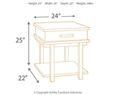 Stanah 2 End Tables - PKG008497 - furniture place usa