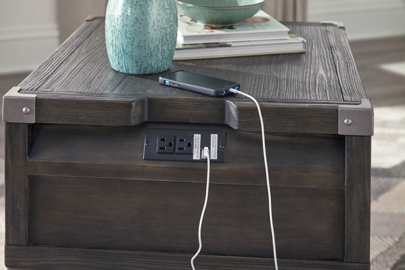 Todoe Coffee Table with 1 End Table - furniture place usa
