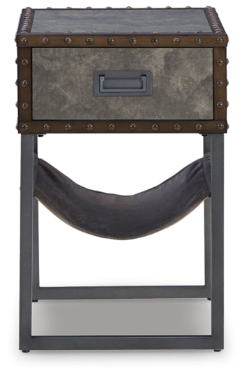 Derrylin Chairside End Table - furniture place usa