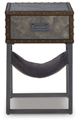 Derrylin Chairside End Table - furniture place usa