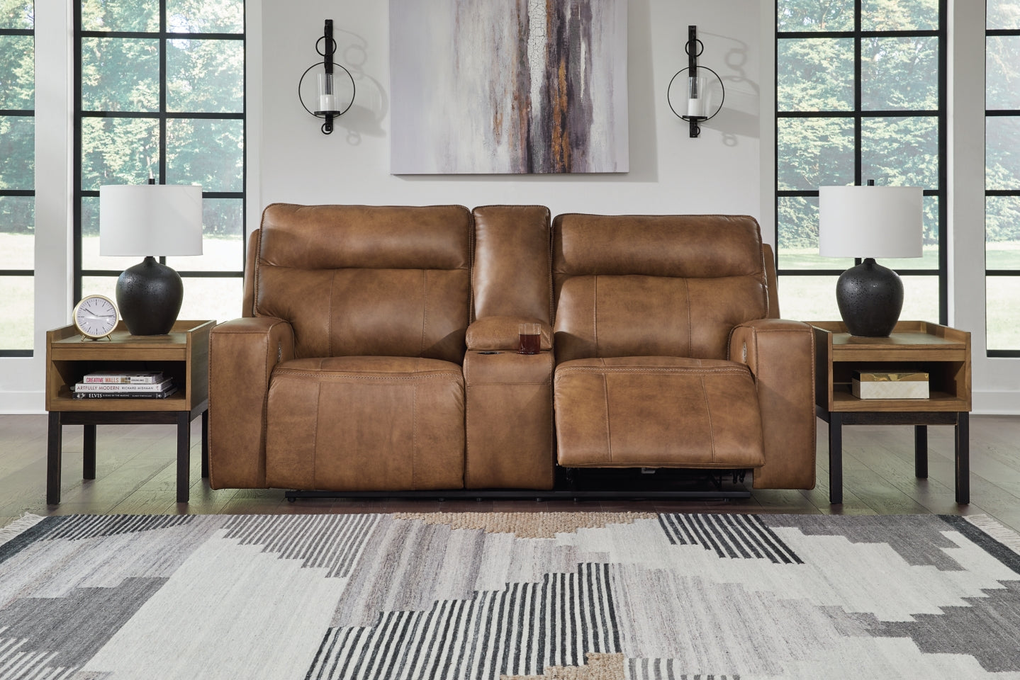 Game Plan Power Reclining Loveseat - furniture place usa