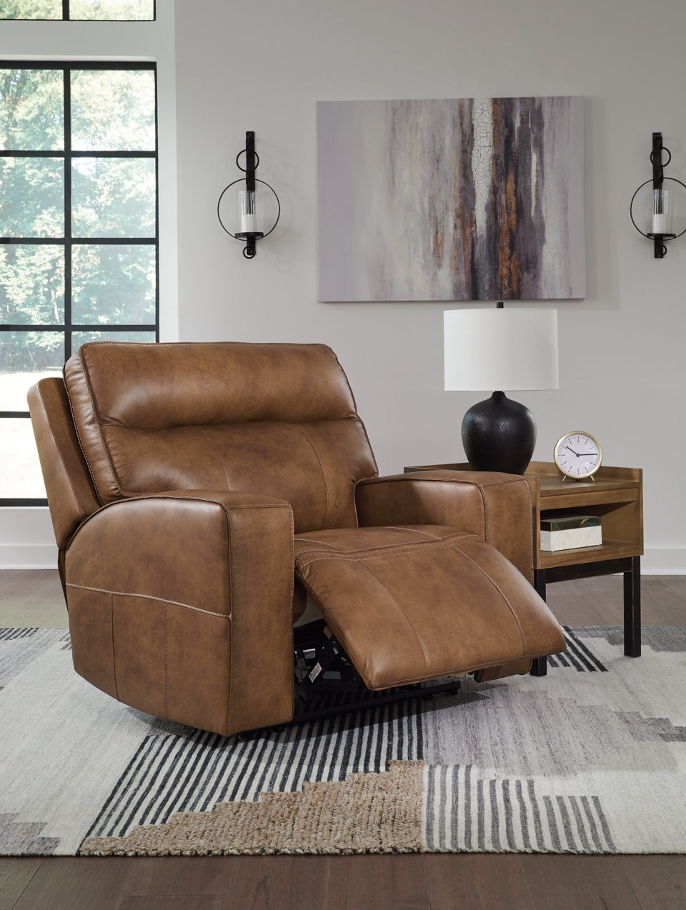 Game Plan Oversized Power Recliner - furniture place usa