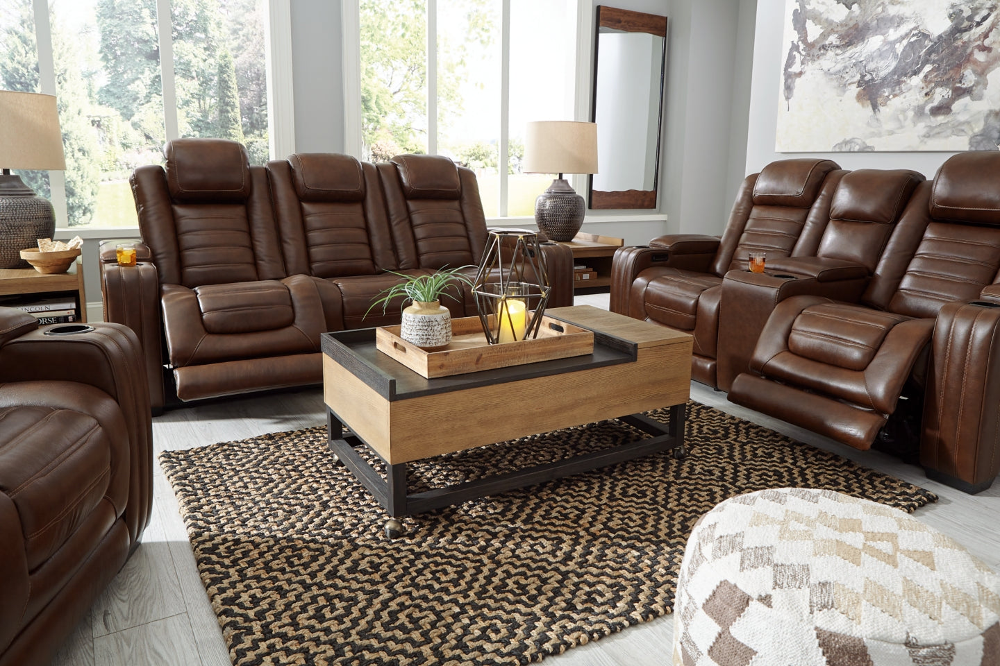 Backtrack Sofa and Loveseat - furniture place usa