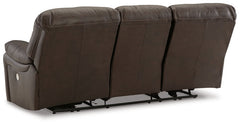 Leesworth Power Reclining Sofa - furniture place usa