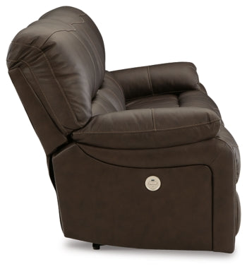 Leesworth Power Reclining Sofa - furniture place usa