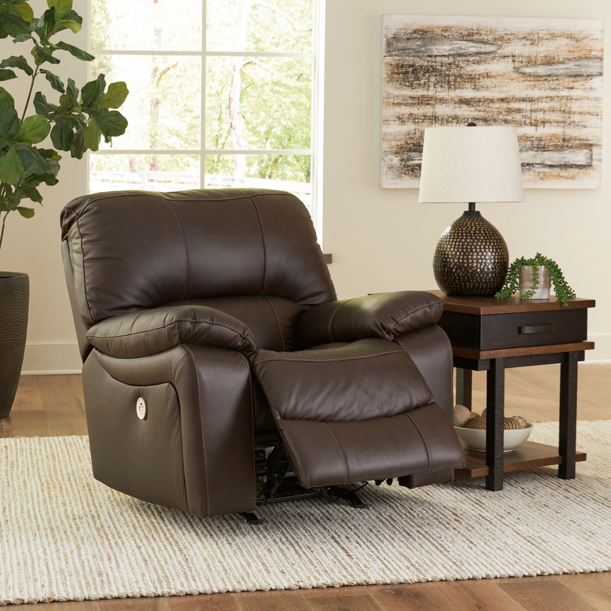 Leesworth Power Recliner - furniture place usa