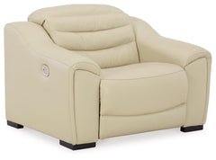 Center Line 3-Piece Sectional with Recliner - furniture place usa