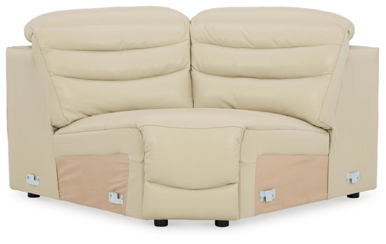 Center Line 5-Piece Sectional with Recliner - furniture place usa