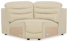 Center Line 5-Piece Sectional with Recliner - furniture place usa
